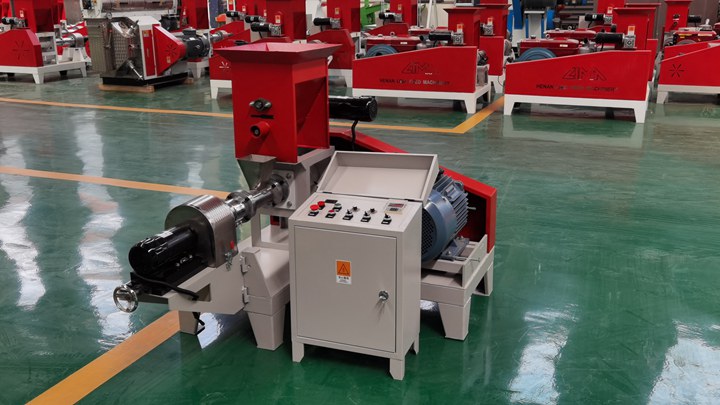 Tilapia fish feed extruders motor-type in Canada
